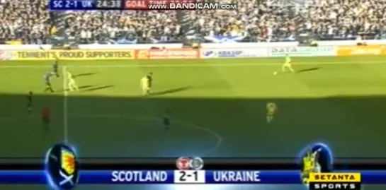 Shevchenko goal Sco-Ukr Q Euro-2008