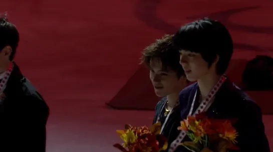 MEN VICTORY CEREMONY - Skate Canada International 2018