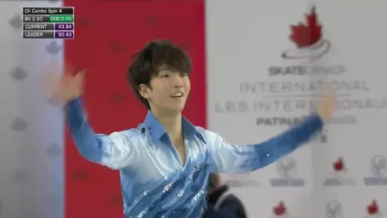 Kazuki Tomono Skate Canada-2018 SP