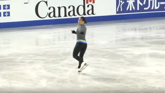 Wakaba Higuchi Skate Canada-2018 Morning Practice SP (25.10.18)