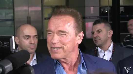 Arnold Schwarzenegger lands in Australia, confirms Terminator movie 16_3_18