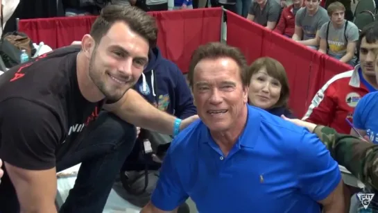 Thank you, guys! Thank you, Arnold Schwarzenegger!