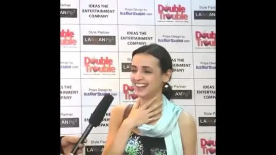 Sanaya Irani at the premier of Double Trouble