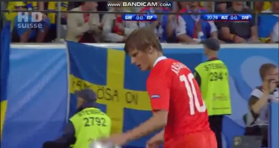 Andrey Arshavin shoot#2 Russia-Sweden Euro-2008