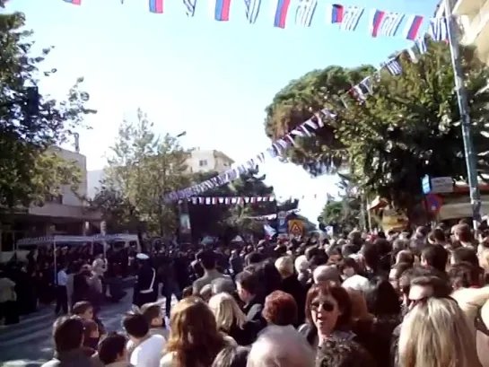 Parelasi Alexandroupoli 2011 Парад Русских в Александруполи Греция