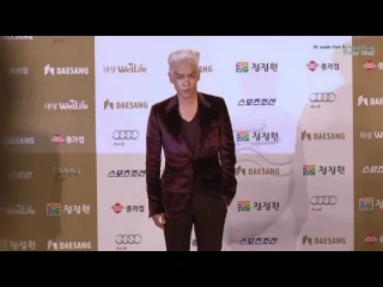 TOP-the Red Carpet, 31st Blue Dragon Film Award, fancam 26.11.10