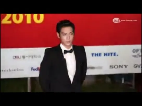 T.O.P.The 15th PIFF 2010. Red carpet! фанкам 2.