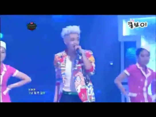 GD＆TOP "HIGH HIGH" - M!Countdown, 06.01.11