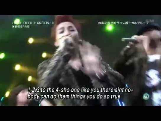 BIGBANG 「BEAUTIFUL HANGOVER」 Mステ 27_08_2010