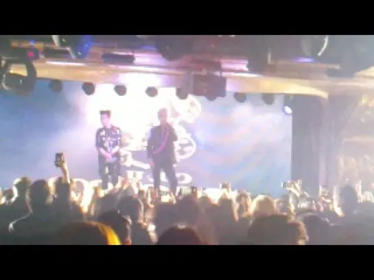 T.O.P and G-Dragon "High High" MV Party - Fancam 2