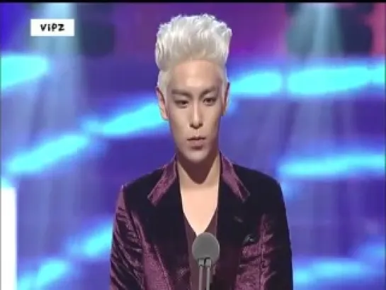 TOP won Best New Actor Award, 26.11.10