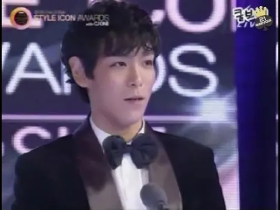 T.O.P's Speech @ the 2010 Style Icon Awards [SUBBED]