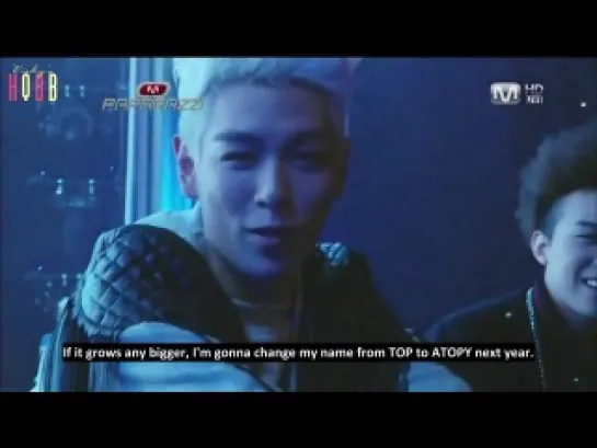 G-Dragon & T.O.P on M Count Down Paparazzi [engsub]