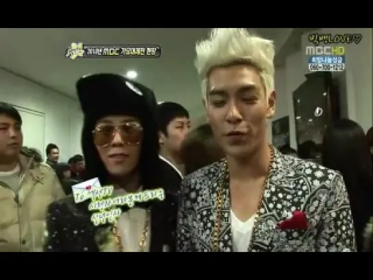 G-Dragon & T.O.P on Section TV New Year's Comment