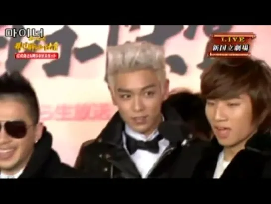 Big Bang - Interview @ Japan Record Award, 30.12.10