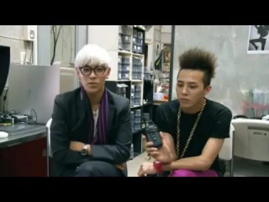 G-Dragon & T.O.P - Cyworld Music Interview, 15.12.10