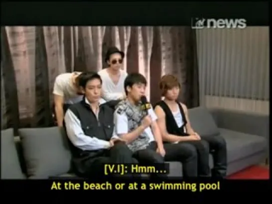 BIG BANG - MTV Interview (2010.08.25) [ENG SUBBED]