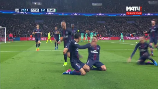 PSG-Barcelona Di Maria 1-0