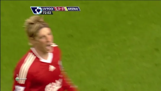 Liverpool-Arsenal Torres 3-3