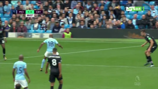 Manchester City-Crystal P Fabian Delph 5-0