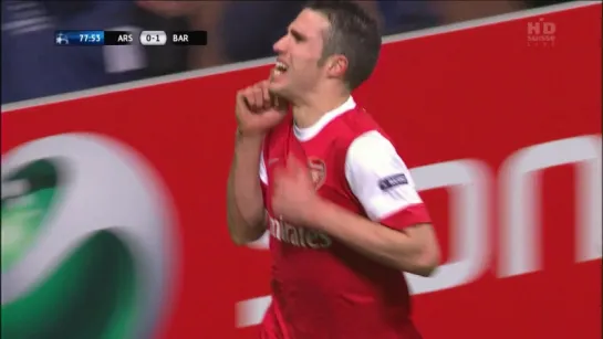 Arsenal-Barcelona RVP 1-1