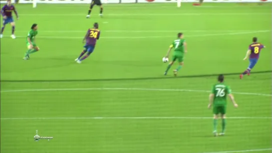 Barcelona-Rubin Ryazantsev 0-1