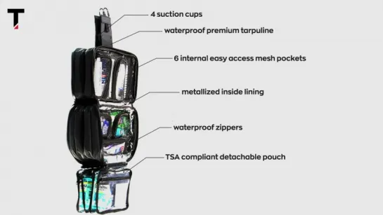 [Taskin Xpress - The ultimate compact toiletry bag]