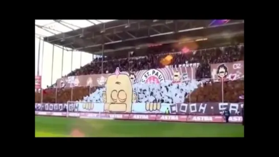 Sankt Pauli Fans und einzigartige Momente