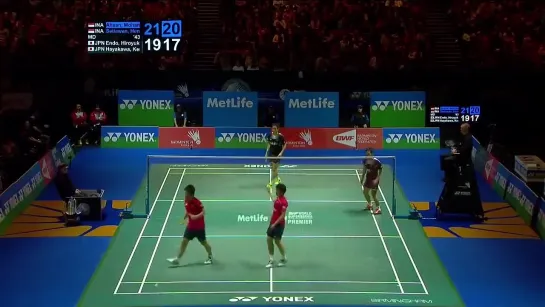 Ahsan - Setiawan vs Endo - Hayakawa. All England 2014. Challenge