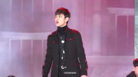 [FANCAM] [08.10.16] DMC Festival Korean Music Wave - WARRIOR + One Shot (Daehyun ficused)