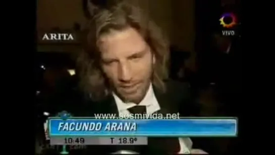 Natalia Oreiro and Facundo Arana-Fundaleu 2007