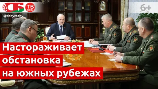 Лукашенко о наращивании военного контингента со стороны Украины