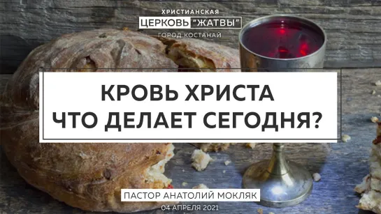 Анатолий Мокляк — Кровь Христа что делает сегодня?