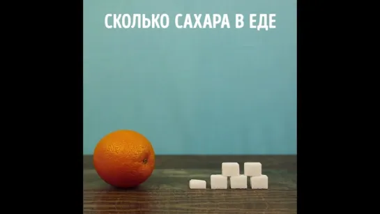 Сколько сахара в еде