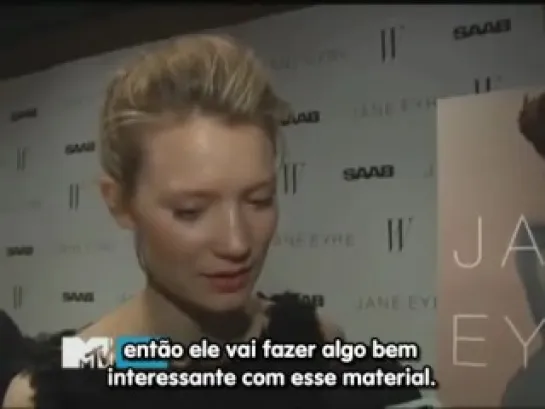 Mia Wasikowska fala sobre o filme 'Stoker' - Legendado