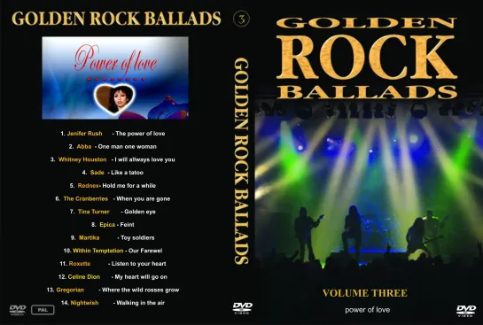 Golden Rock Ballads - 3.  [ 2006, Rock / Pop ]