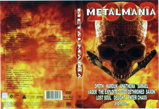 Metalmania - 2003 [Death Metal, Gothic, Black, Doom, Progressive, Heavy Metal, Industrial]