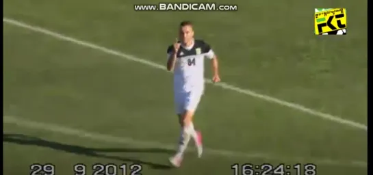 Kaz.Cup 1\4 final 29.09.2012 year Tobol-Ertis-1-0 Nemanja Jovanovic goal