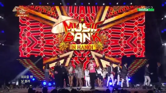 150408 All Artists - Run To You @ Music Bank in Hanoi