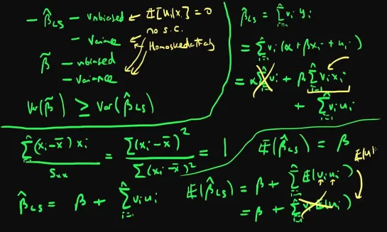 Gauss-Markov proof part 2 (advanced)