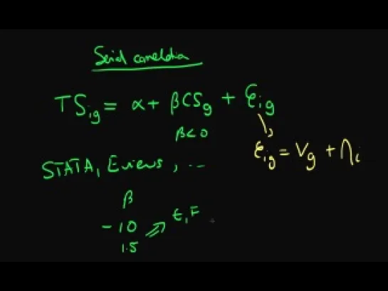 Serial correlation biased standard errors (advanced topic) - part 2