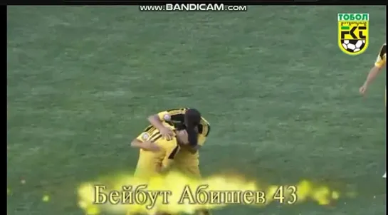 Beibut Abishev FC Tobol goals 2013 years