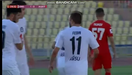 Ordabasy Shymkent-FC Aqsu, 2-tour, Cup Kaz-2022 year, Maxim Fedin goal