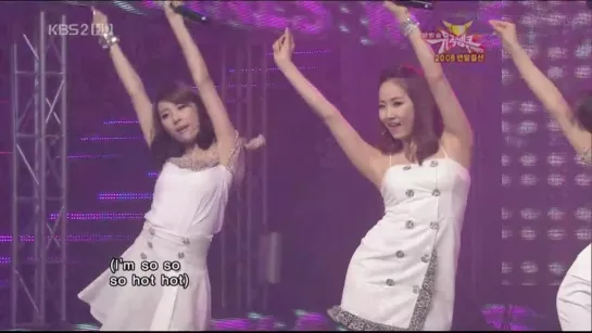 081226 | Wonder Girls - So Hot @ Music Bank K Chart