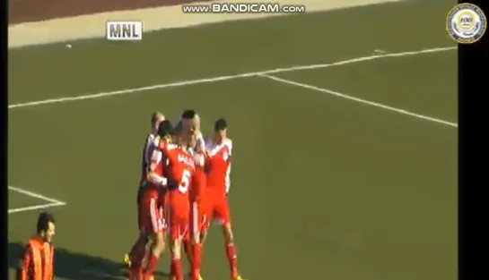 2-tour KPL 15.03.13 year Aktobe-Shakhter Karagandy Marat Khairullin goal