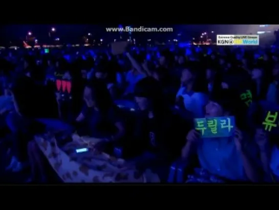 120818 ДуДжун, Есоб (B2ST) & Бора MC на Music Core (Часть 3)