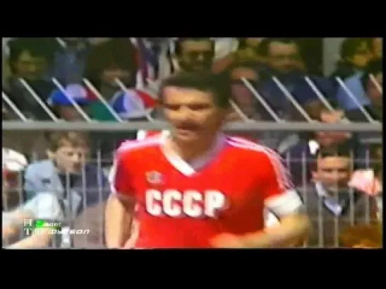 International Friendly Match 1984 Англия - СССР (1-ый тайм)