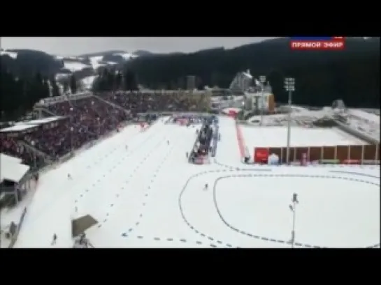 Биатлон. Чемпионат мира 2013. Спринт. Мужчины [09.02.2013]