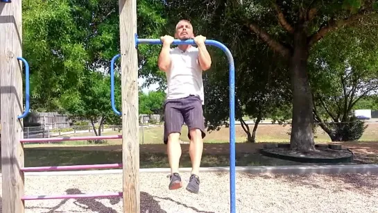 Calisthenics exercises- How to do a chin-up - A guide to your first chin-up ever (HD)