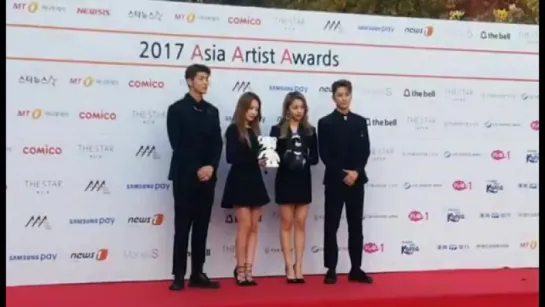 171115 KARD @ Asia Artist Awards Red Carpet